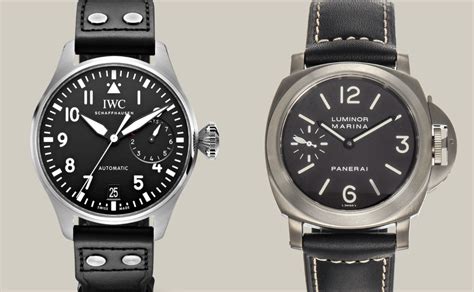 Panerai vs IWC Watches: Brand Compa